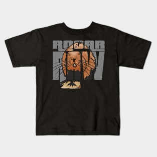 Rooar Raw Beaver T-Shirt 1 Kids T-Shirt